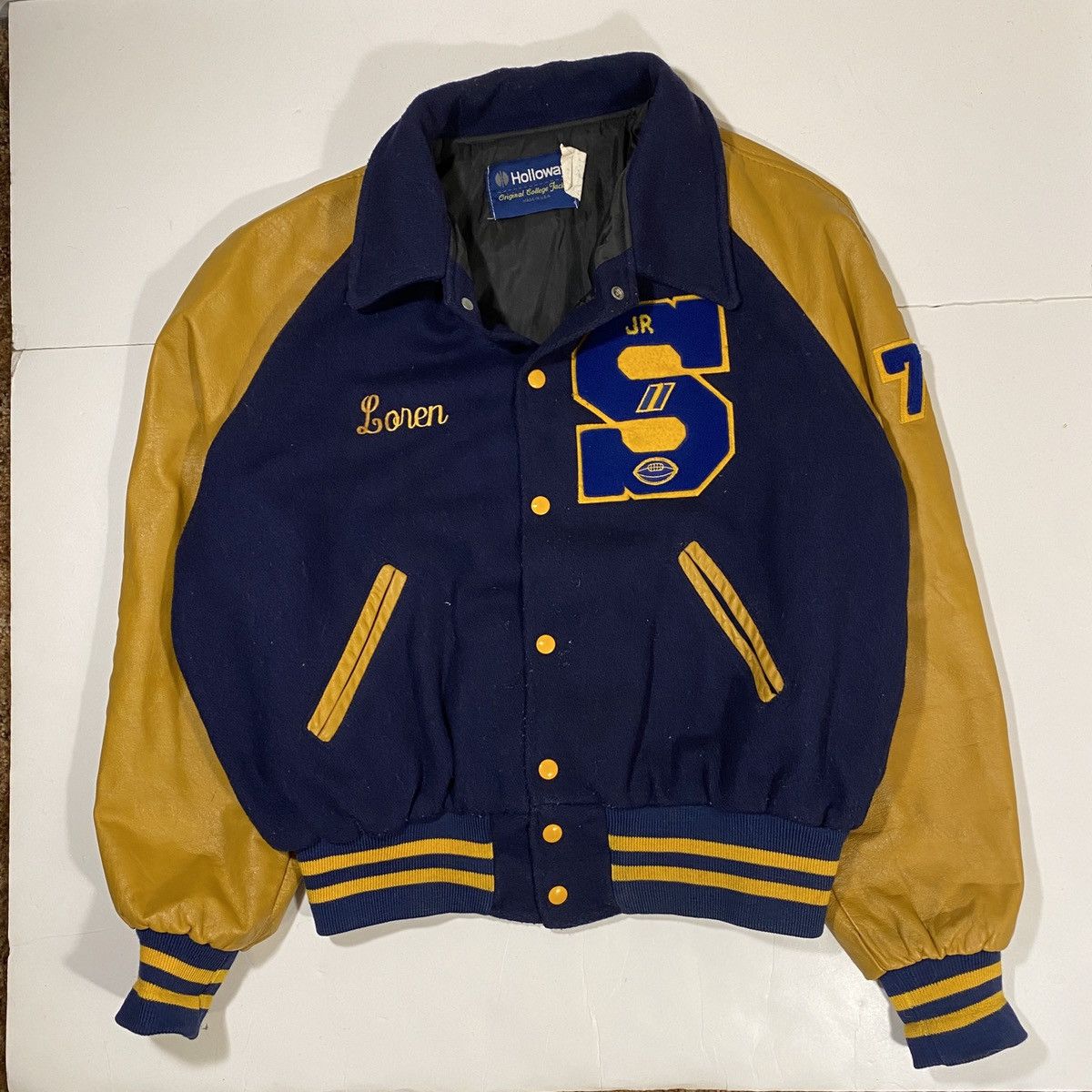 Vintage 70's Holloway Varsity Jacket | Grailed