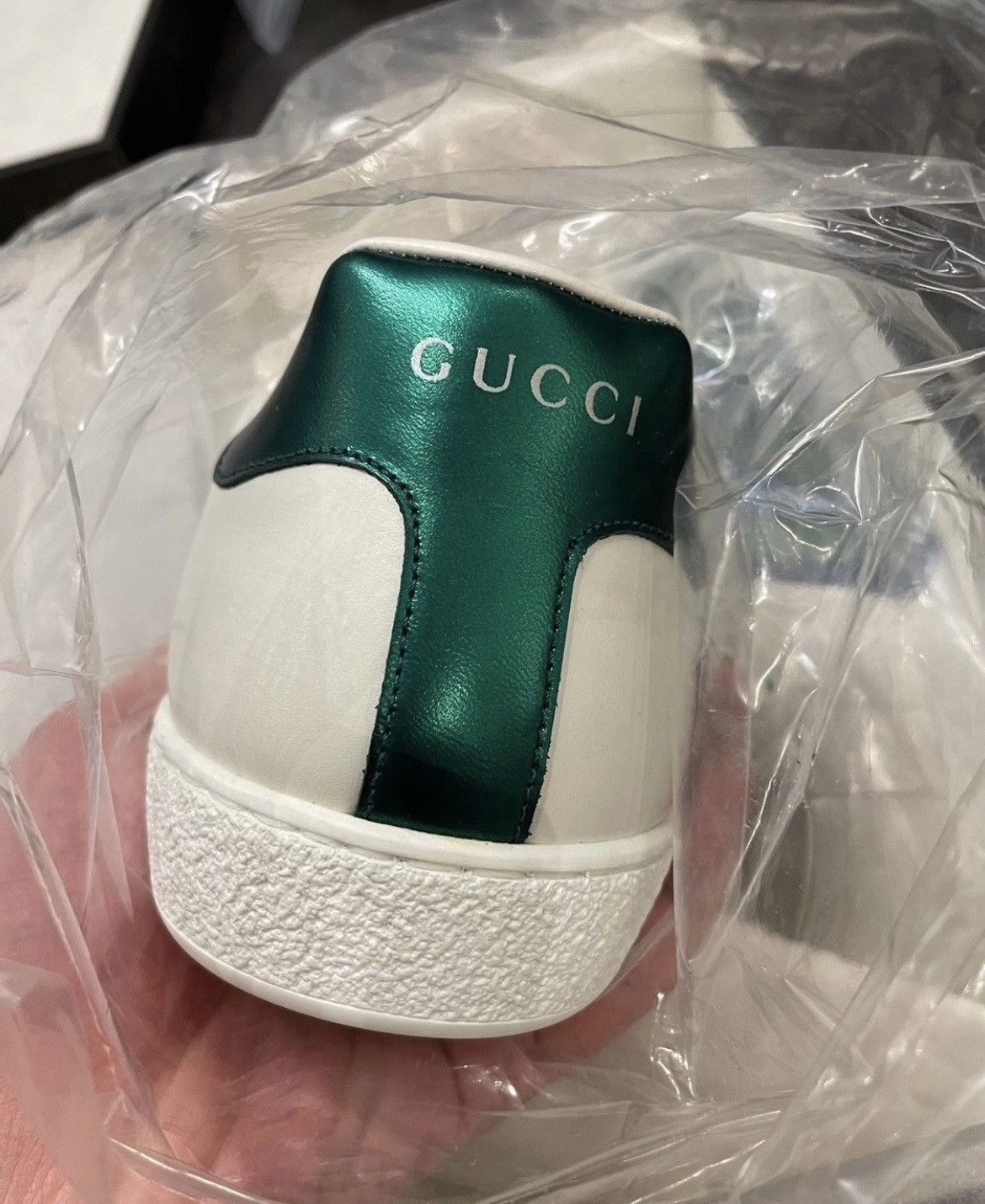 Gucci Super Runway Limited Edition LOVED ACE Leather Sneakers New Size US 10.5 / EU 43-44 - 10 Thumbnail