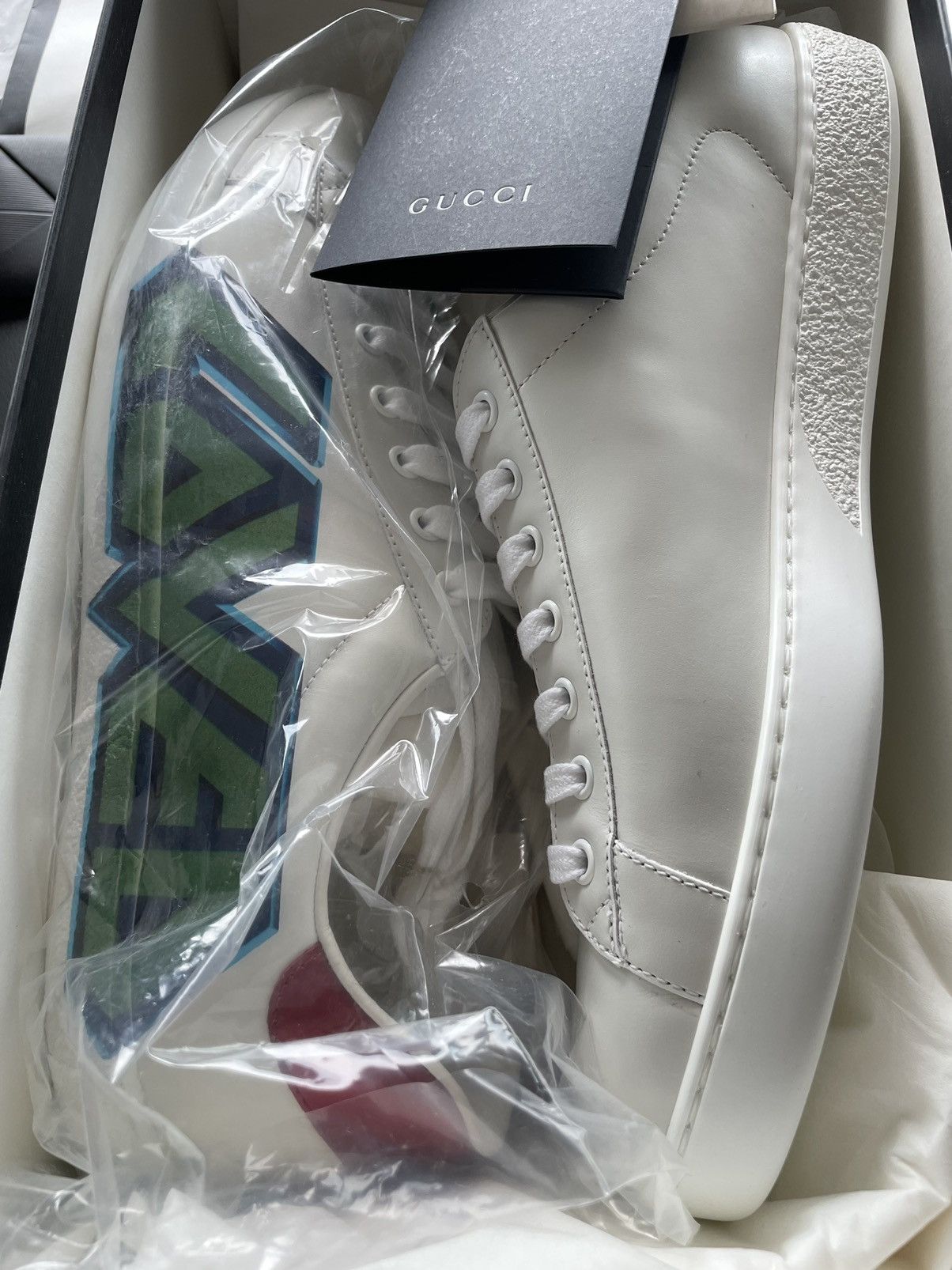 Gucci Super Runway Limited Edition Leather ACE Sneakers Brand New Size US 11 / EU 44 - 22 Thumbnail