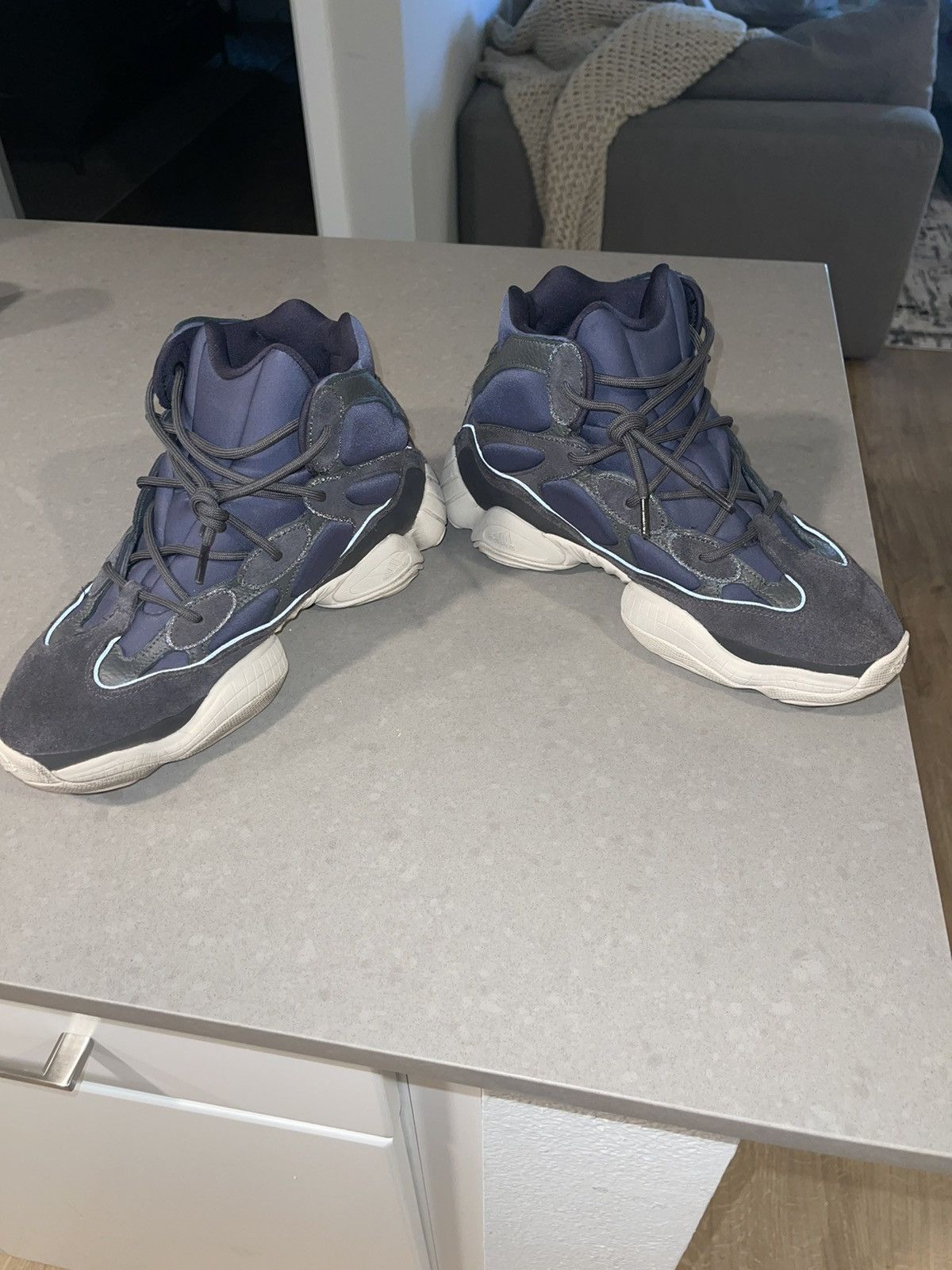 Adidas × Kanye West Yeezy 500 High Slate Size US 12 / EU 45 - 3 Thumbnail