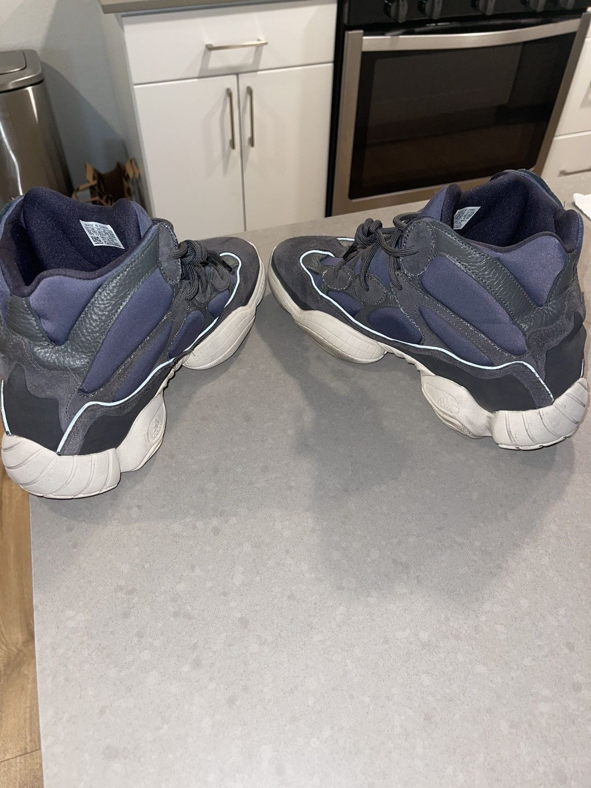 Adidas × Kanye West Yeezy 500 High Slate Size US 12 / EU 45 - 4 Thumbnail