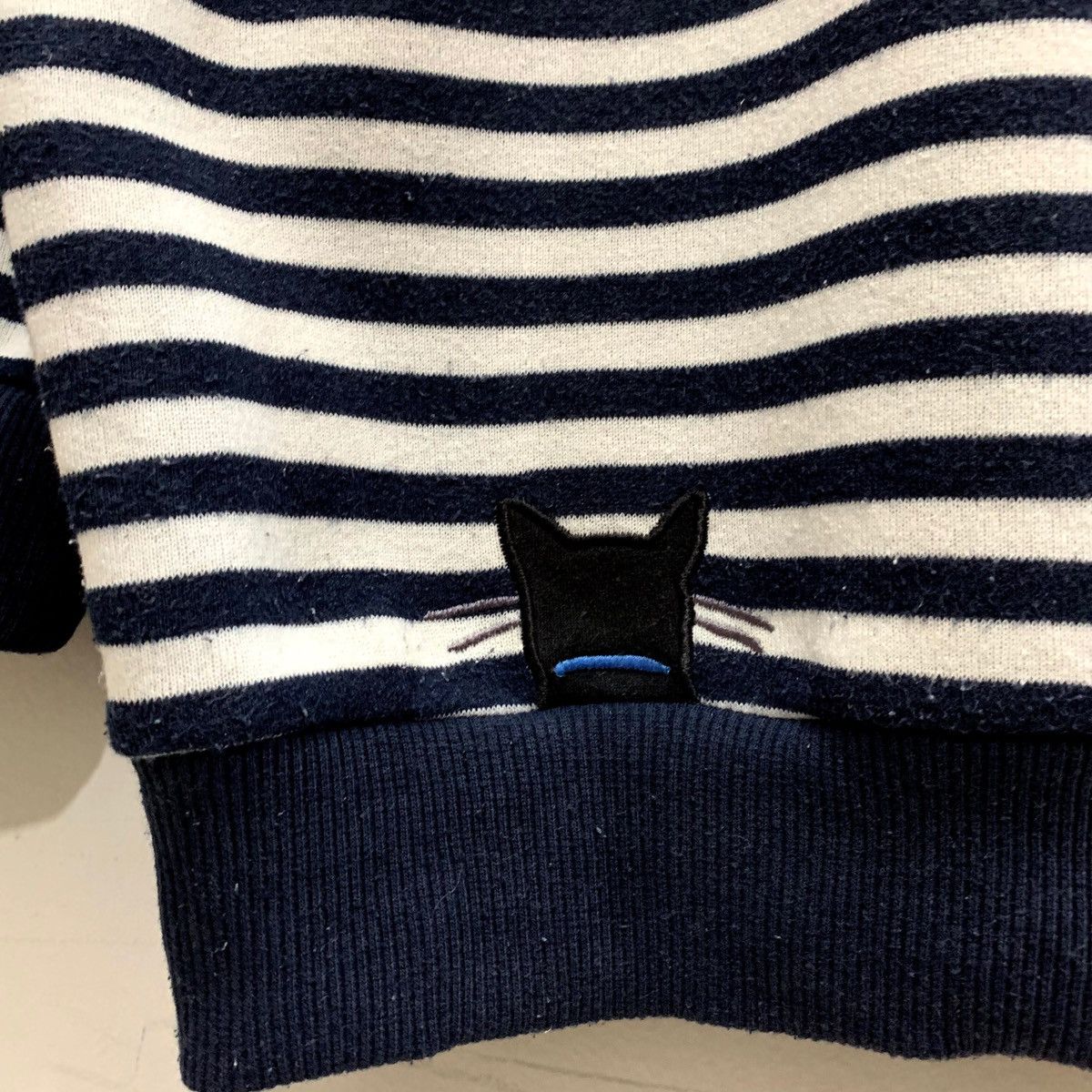 Japanese Brand × Vintage GRACEFUL DAYS Sweatshirts Striped Size LL Fits M Size US M / EU 48-50 / 2 - 8 Thumbnail