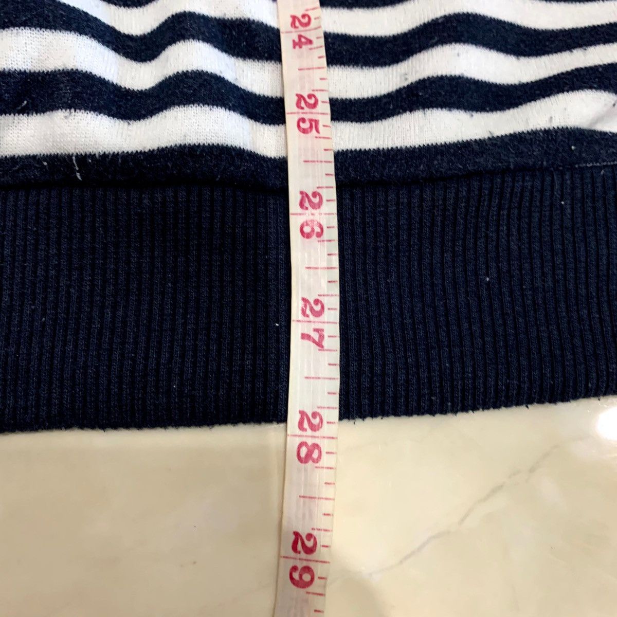 Japanese Brand × Vintage GRACEFUL DAYS Sweatshirts Striped Size LL Fits M Size US M / EU 48-50 / 2 - 15 Thumbnail