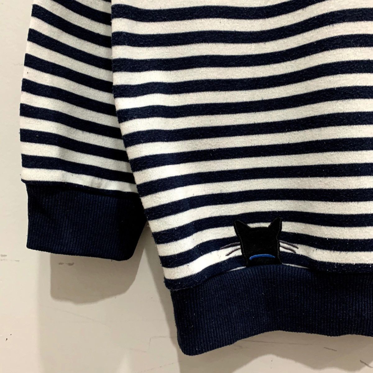 Japanese Brand × Vintage GRACEFUL DAYS Sweatshirts Striped Size LL Fits M Size US M / EU 48-50 / 2 - 7 Thumbnail