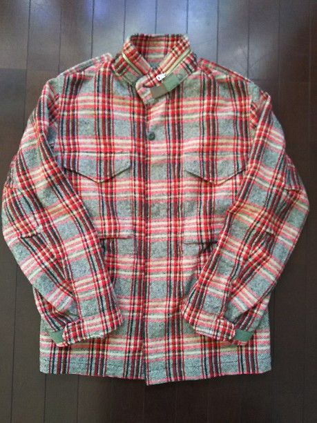 Comme des Garcons A/W 2006 reversible wool mohair plaid M-65 jacket Size US M / EU 48-50 / 2 - 5 Thumbnail