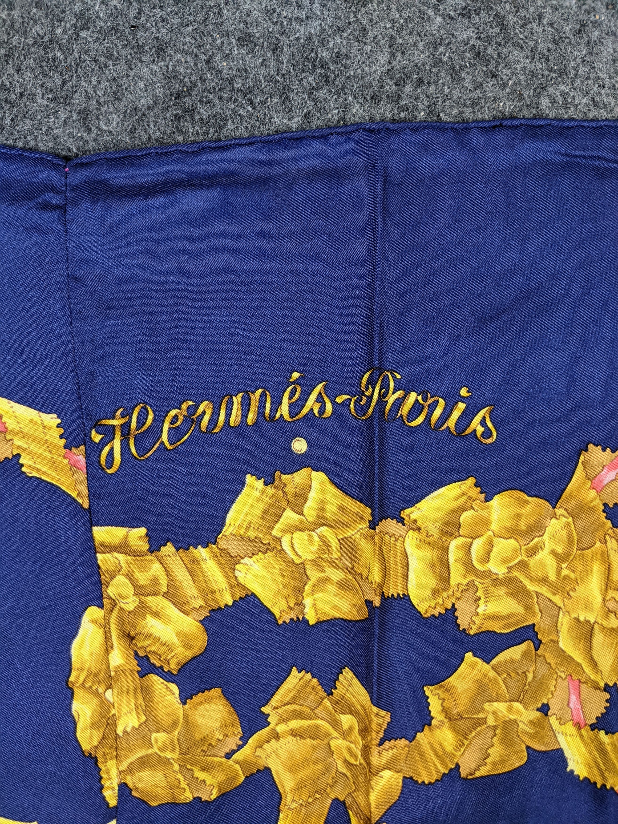 Hermes Hermes Le Sacre du Printemps by Henri D' Origny Silk Scarf Size ONE SIZE - 3 Thumbnail
