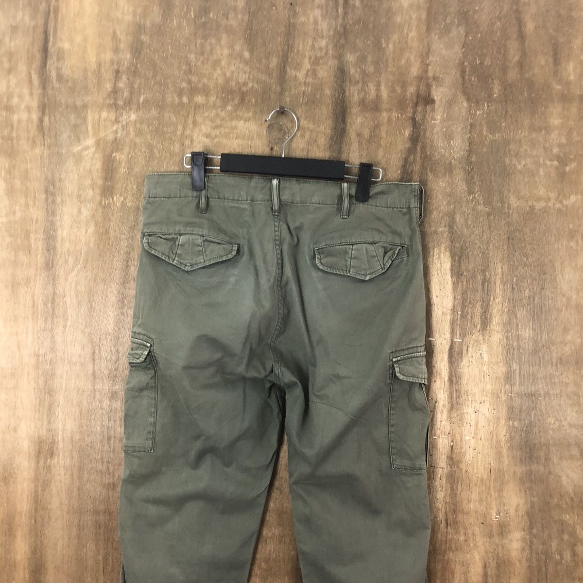 Edwin VINTAGE EDWIN FIELDMAN FADED GREEN CARGO # 016 Size US 32 / EU 48 - 10 Thumbnail