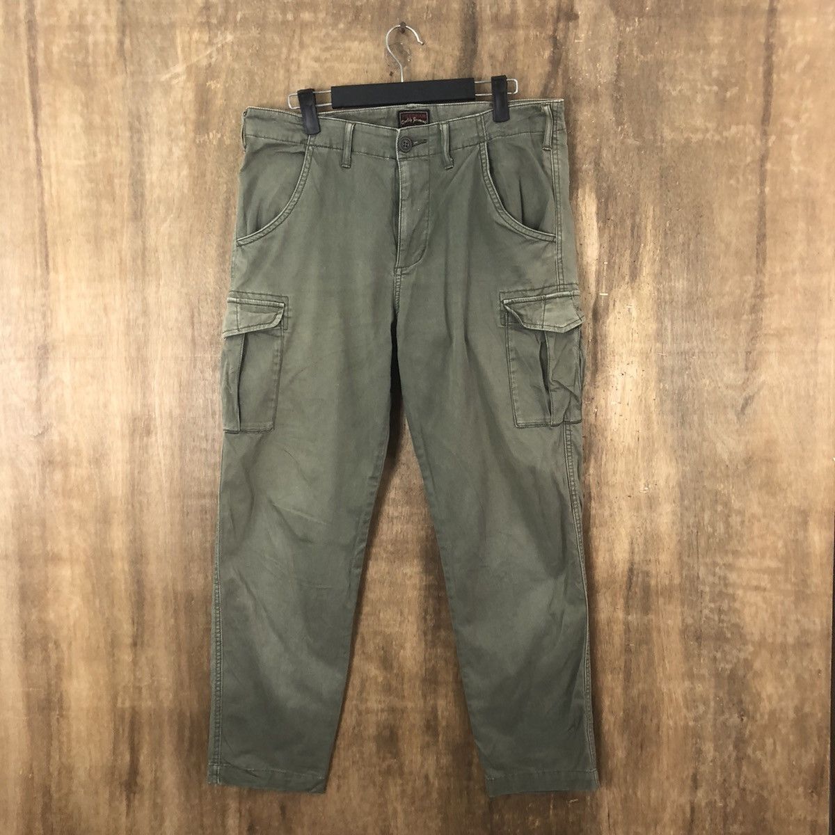 Edwin VINTAGE EDWIN FIELDMAN FADED GREEN CARGO # 016 Size US 32 / EU 48 - 1 Thumbnail