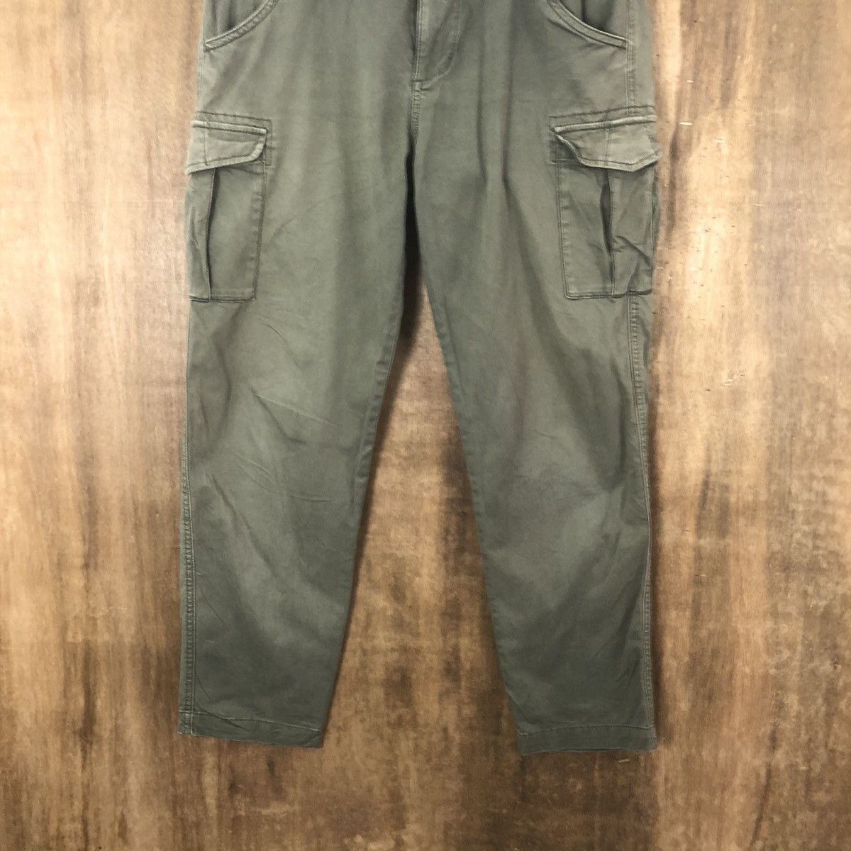Edwin VINTAGE EDWIN FIELDMAN FADED GREEN CARGO # 016 Size US 32 / EU 48 - 3 Thumbnail