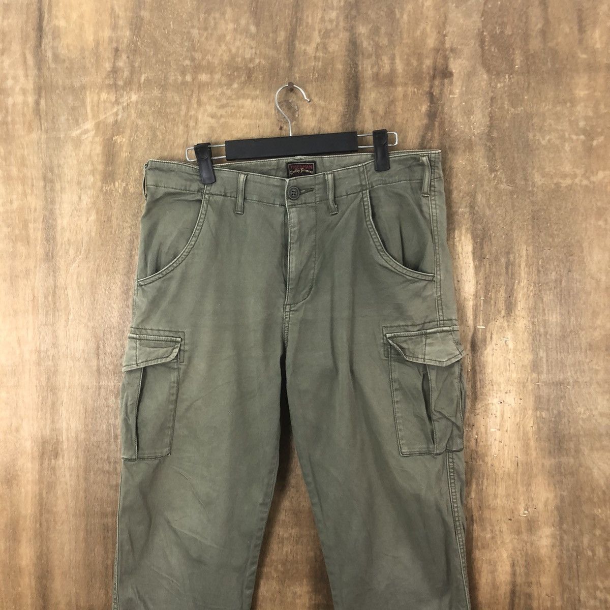 Edwin VINTAGE EDWIN FIELDMAN FADED GREEN CARGO # 016 Size US 32 / EU 48 - 2 Thumbnail