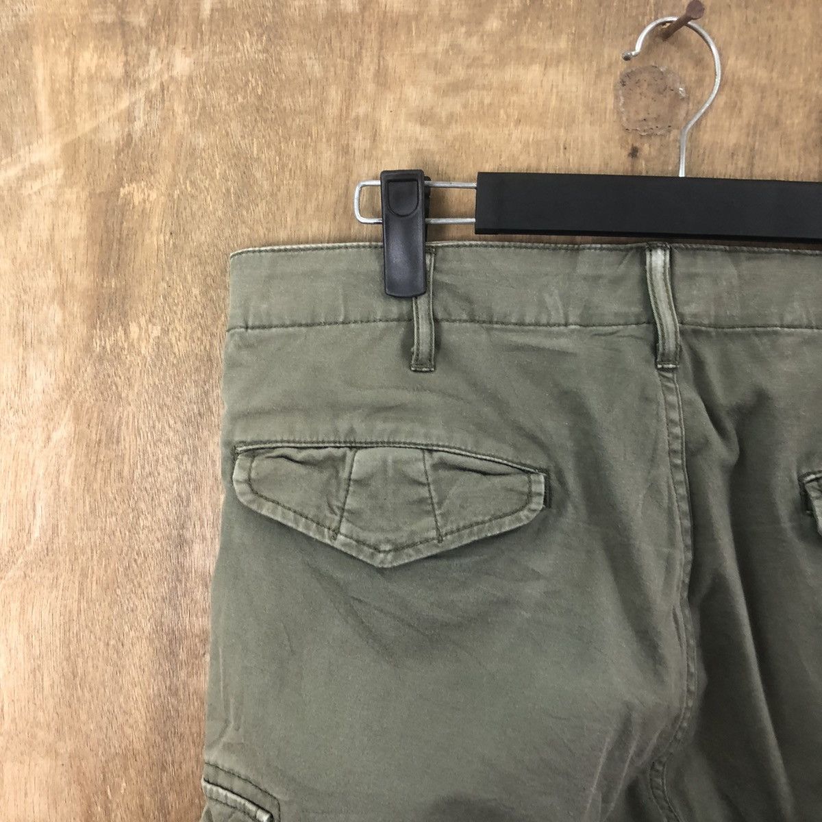 Edwin VINTAGE EDWIN FIELDMAN FADED GREEN CARGO # 016 Size US 32 / EU 48 - 12 Thumbnail