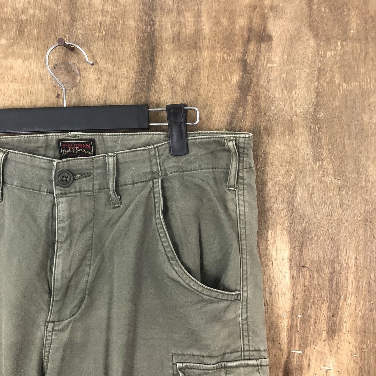 Edwin VINTAGE EDWIN FIELDMAN FADED GREEN CARGO # 016 Size US 32 / EU 48 - 5 Thumbnail