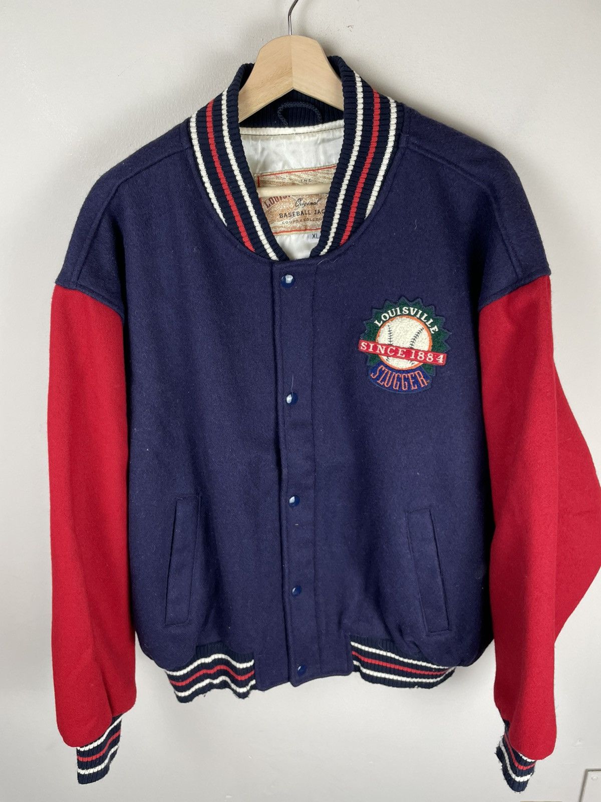 Vintage Vintage Louisville Slugger Baseball Varsity Jacket | Grailed