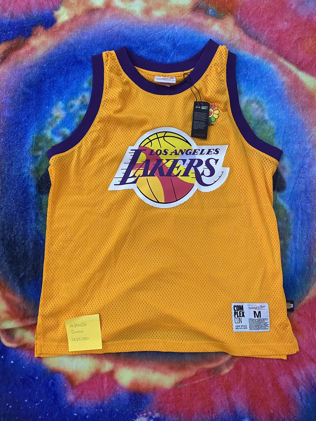 Basketball Jersey Lakers Murakami Shirt Complexcon X Murakami LA