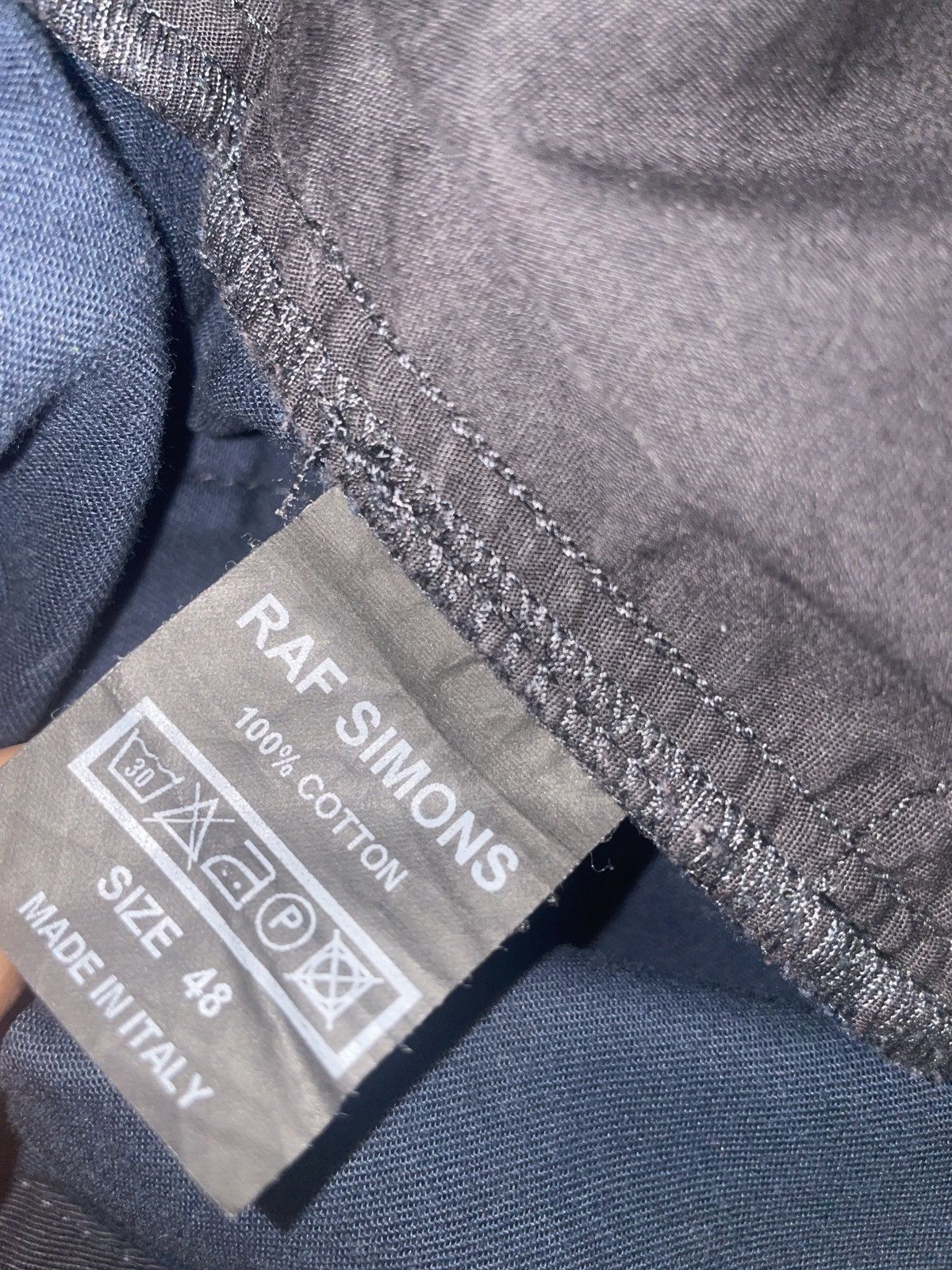 Raf Simons × Sterling Ruby RAF SIMONS/ STERLING RUBY FW14 ABUS LANG JEANS Size US 32 / EU 48 - 6 Thumbnail