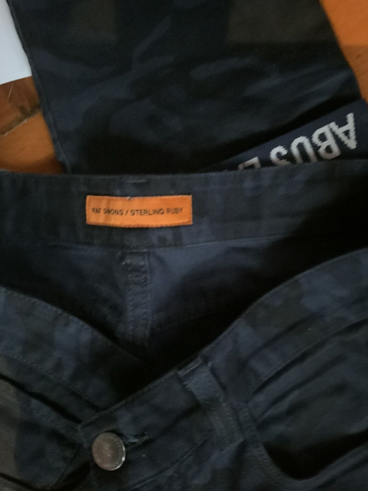 Raf Simons × Sterling Ruby RAF SIMONS/ STERLING RUBY FW14 ABUS LANG JEANS Size US 32 / EU 48 - 2 Thumbnail