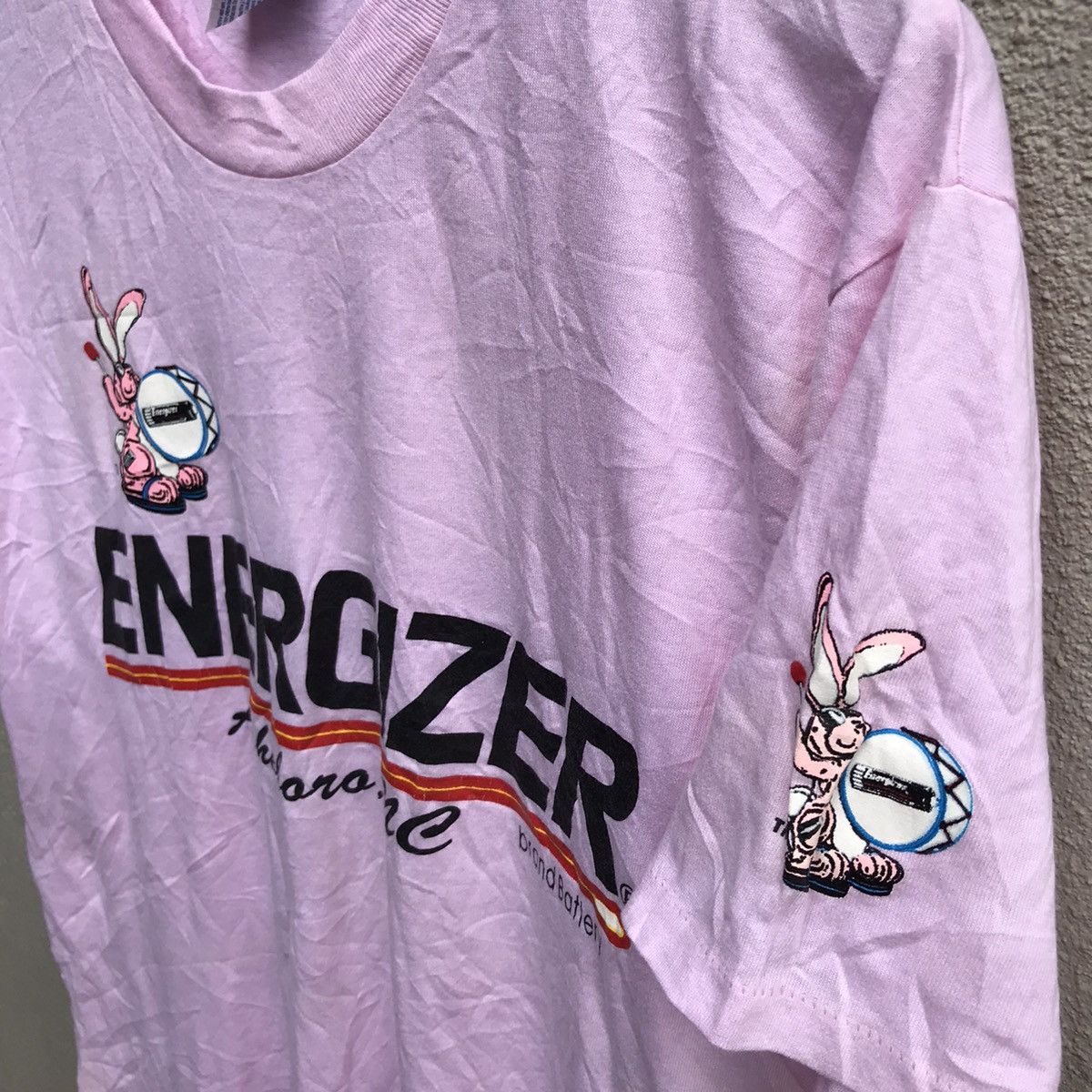 Vintage Vintage 90s ENERGIZER battery promo tee rare Size US M / EU 48-50 / 2 - 4 Thumbnail