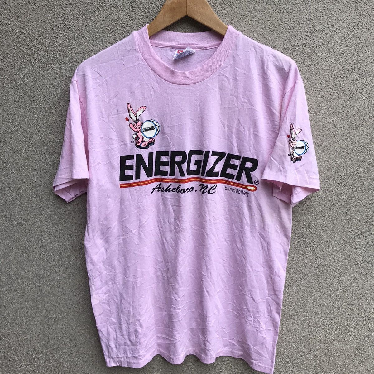 Vintage Vintage 90s ENERGIZER battery promo tee rare Size US M / EU 48-50 / 2 - 2 Thumbnail