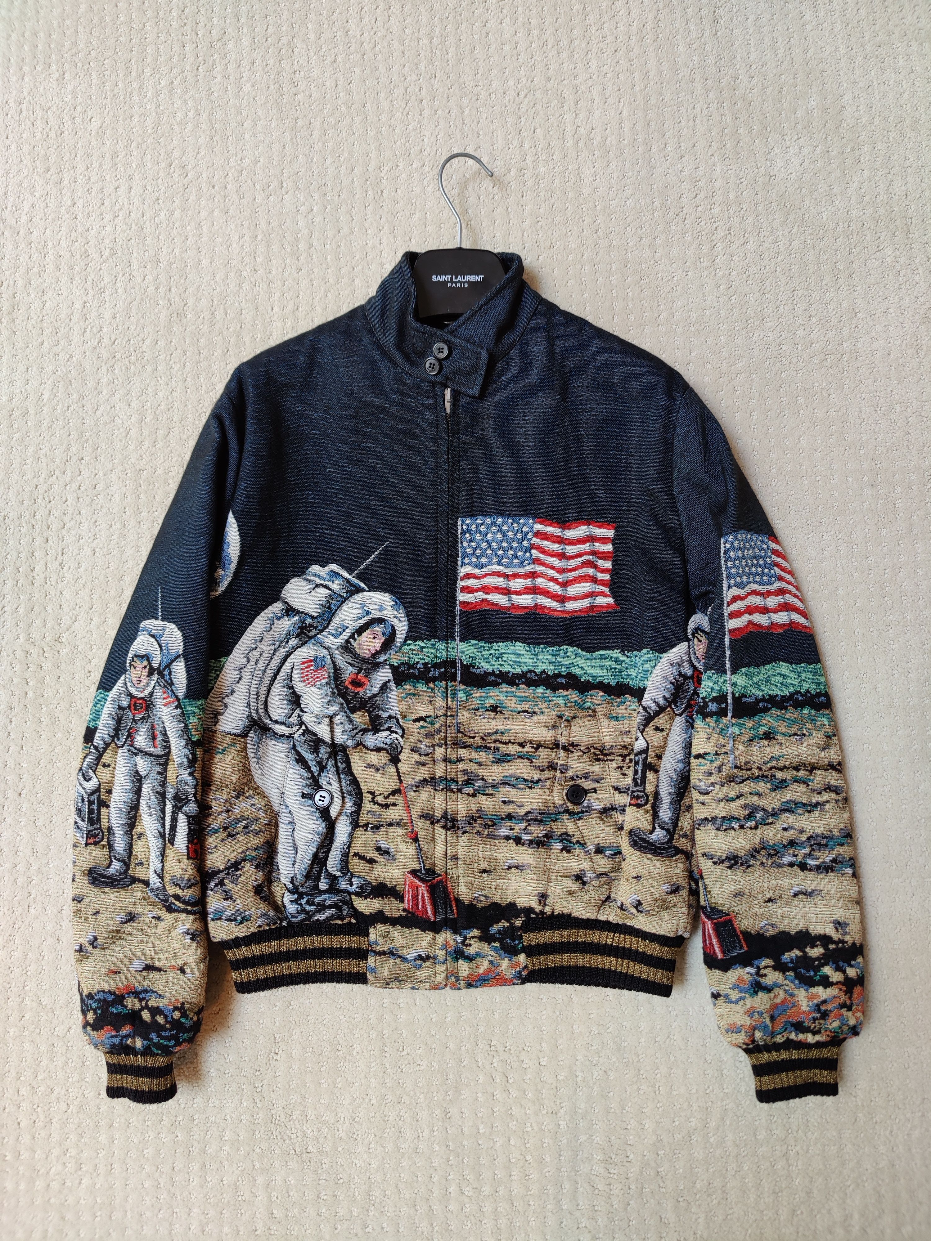 Saint laurent space jacket new arrivals