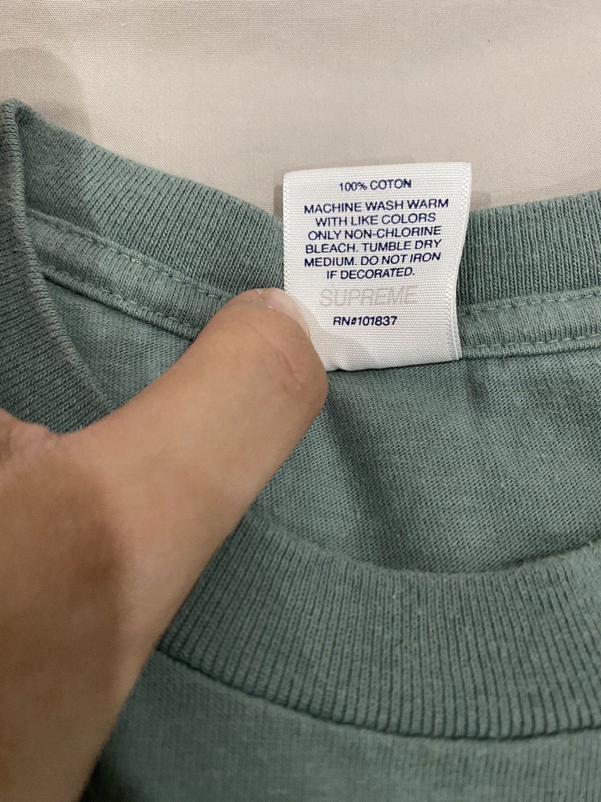 Supreme Supreme Sun Tee Size US M / EU 48-50 / 2 - 3 Thumbnail
