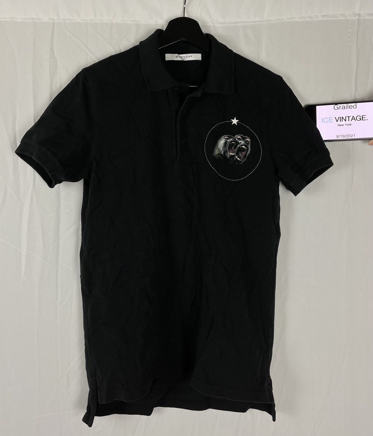 Givenchy Givenchy monkey brothers polo shirt Grailed