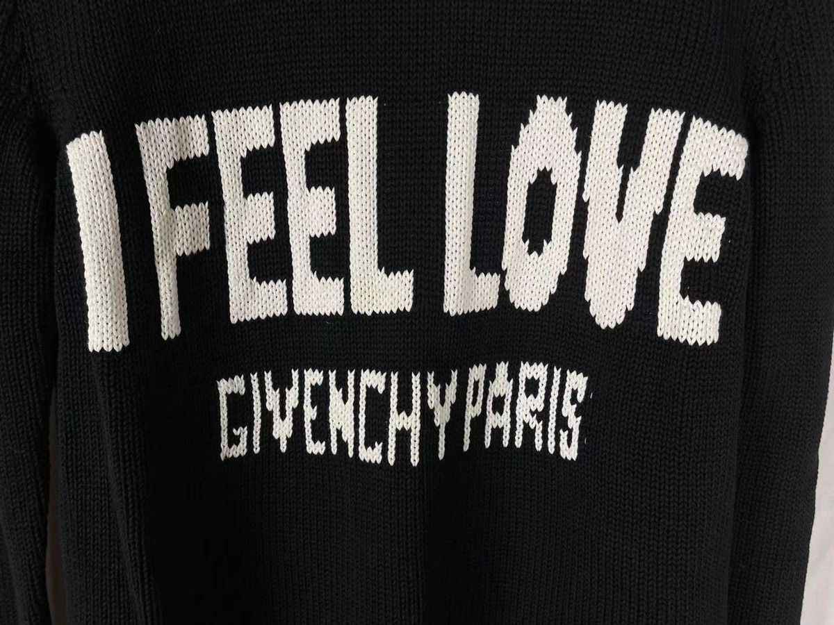 Givenchy Givenchy I feel love distressed sweater Size US XS / EU 42 / 0 - 2 Thumbnail