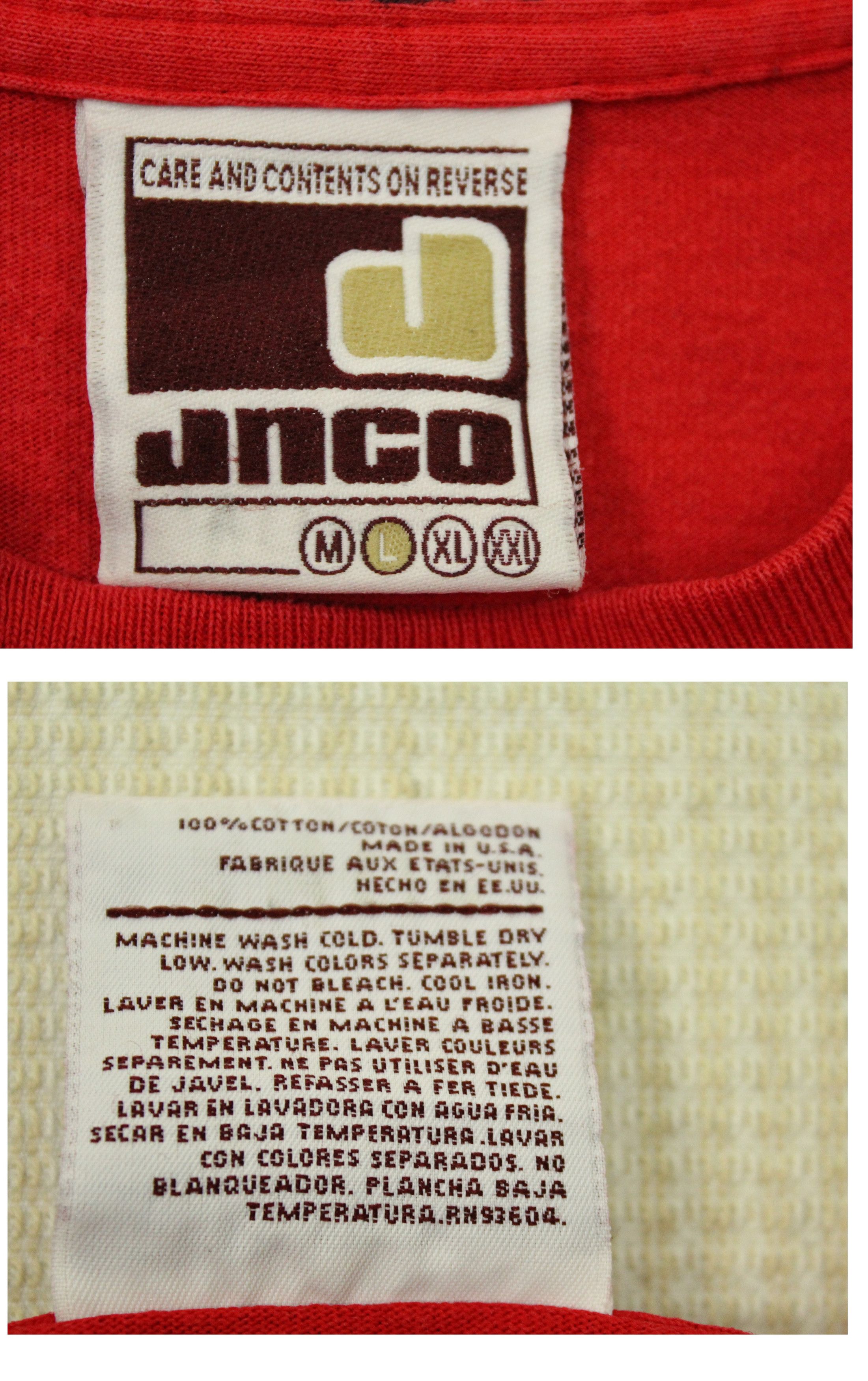 JNCO × Vintage Vintage JNCO T Shirt BMX Flamehead Size US L / EU 52-54 / 3 - 10 Thumbnail