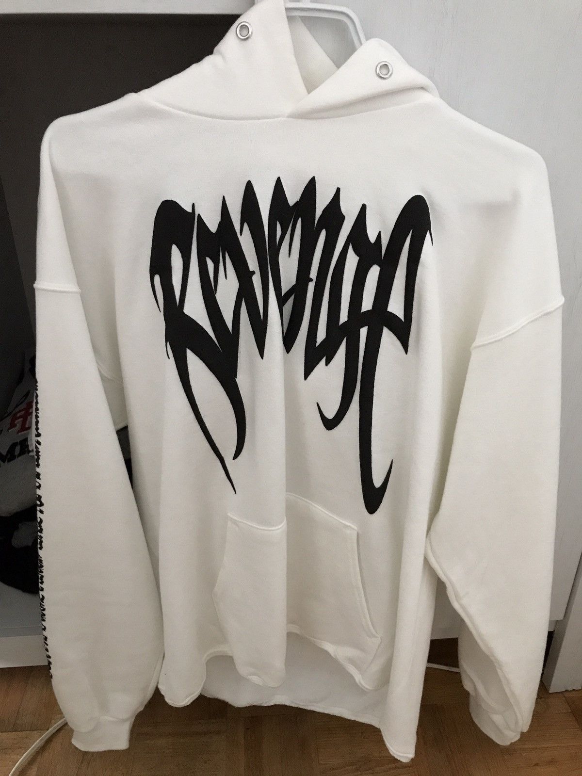 Revenge Revenge x XXXTENTACION White Hoodie Grailed