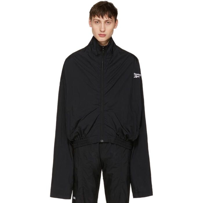 Vetements Vetements Black Reebok Edition Chav Track Jacket | Grailed