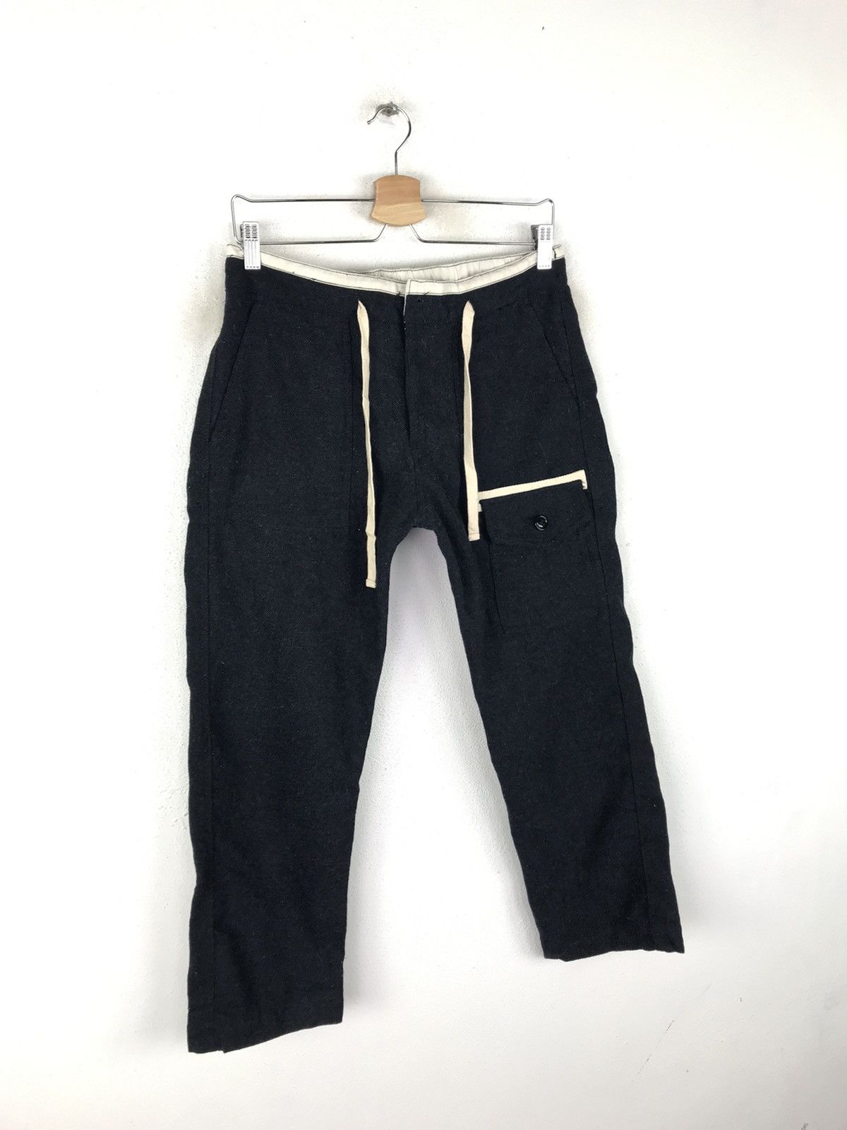Beams Plus × Japanese Brand BEAMS CASUAL STYLE PANTS WOOL FABRIC Size US 31 - 3 Thumbnail