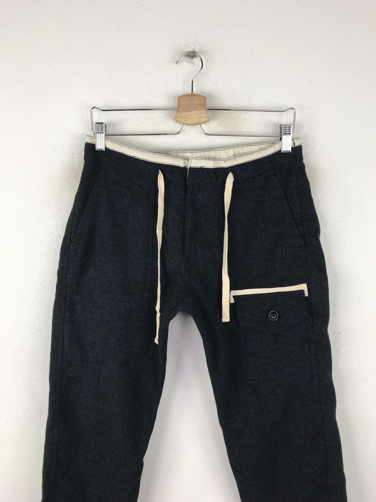 Beams Plus × Japanese Brand BEAMS CASUAL STYLE PANTS WOOL FABRIC Size US 31 - 5 Thumbnail