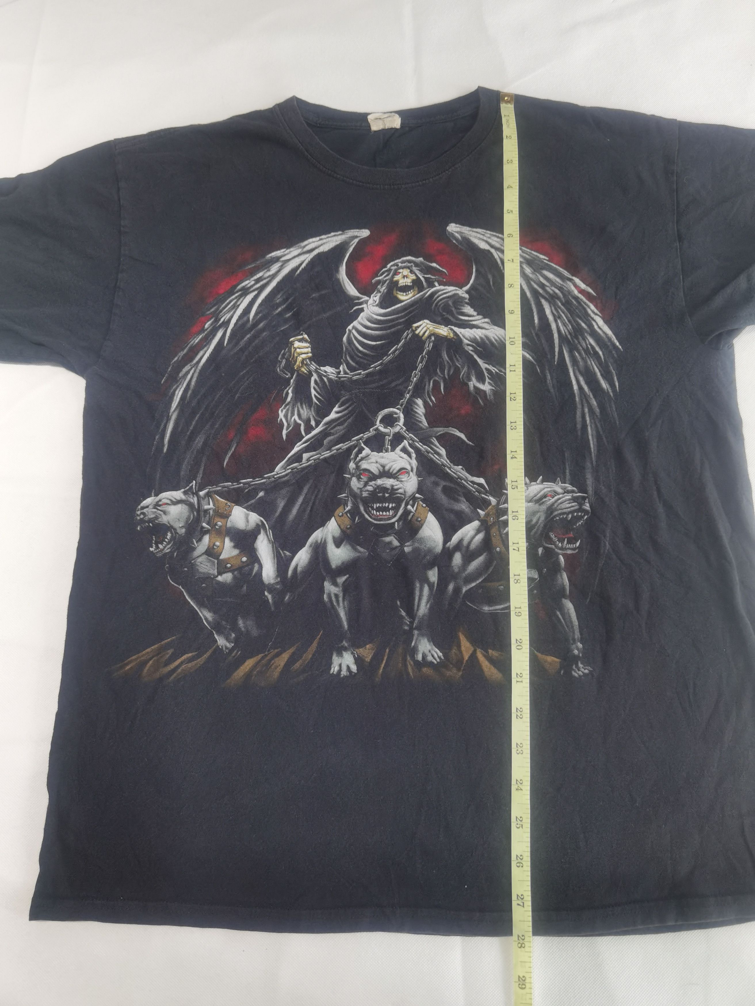 Fruit Of The Loom × Other × Vintage Vintage Grim Reaper Size US L / EU 52-54 / 3 - 8 Thumbnail