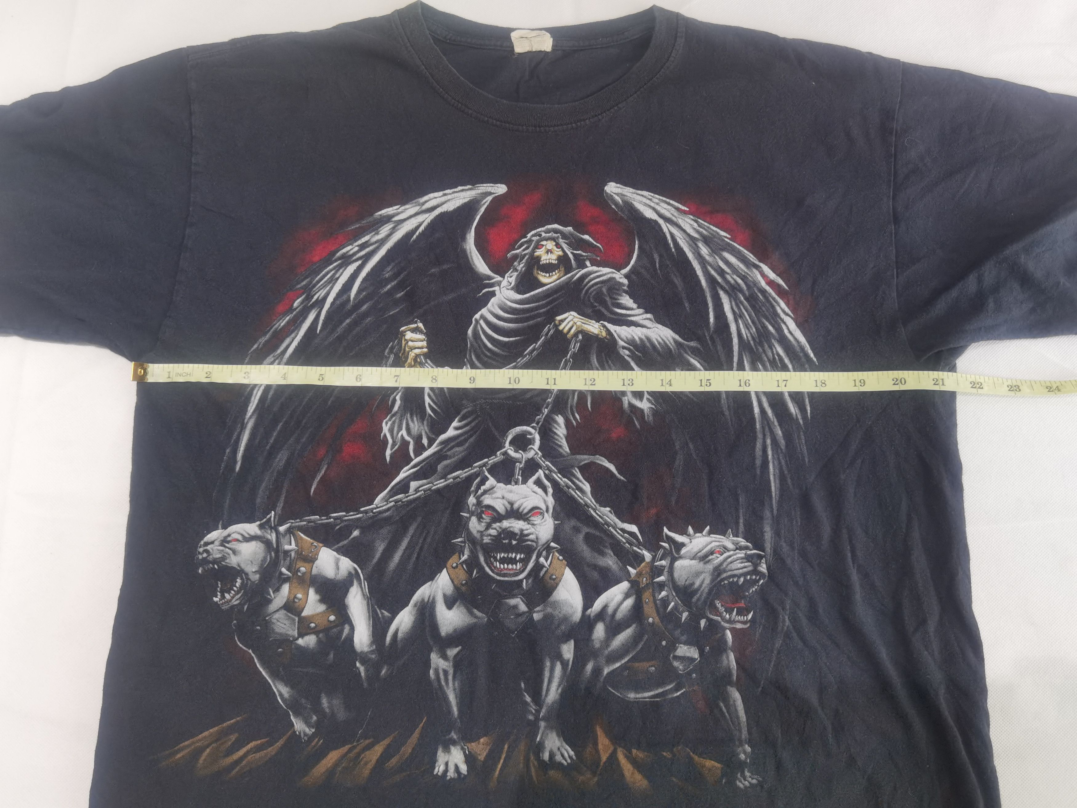 Fruit Of The Loom × Other × Vintage Vintage Grim Reaper Size US L / EU 52-54 / 3 - 9 Thumbnail
