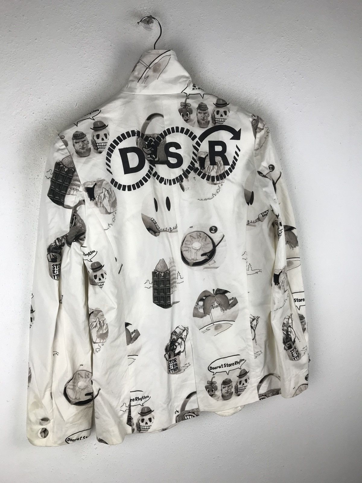 Designer × Japanese Brand Vintage DOARAT Graphic Print Jacket - Japanese Streetwear Size US S / EU 44-46 / 1 - 7 Thumbnail