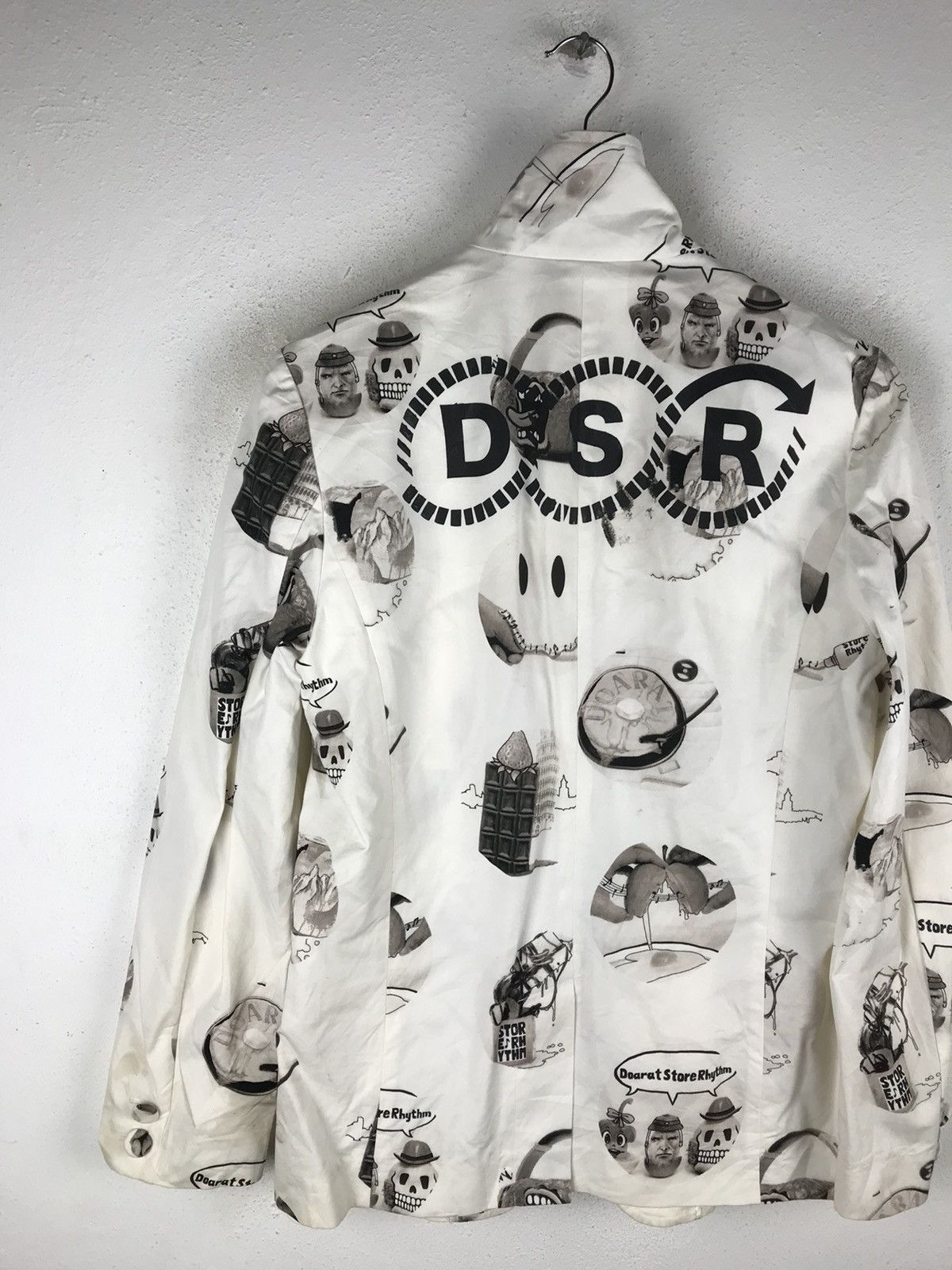 Designer × Japanese Brand Vintage DOARAT Graphic Print Jacket - Japanese Streetwear Size US S / EU 44-46 / 1 - 9 Thumbnail
