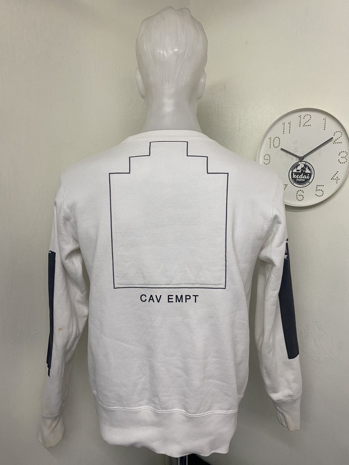 Cav Empt × Japanese Brand × Vintage VTG CAV EMPT CREWNECK SWEATSHIRT Size US S / EU 44-46 / 1 - 2 Thumbnail