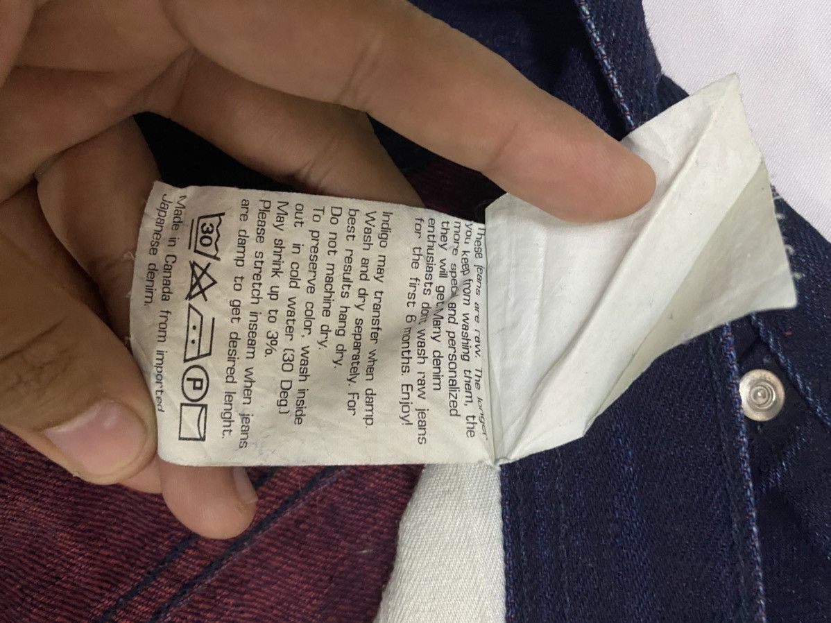 Naked & Famous Authentic🔥Naked & Famous*Weird Guy*Red Welt Selvedge Jeans Size US 33 - 13 Thumbnail