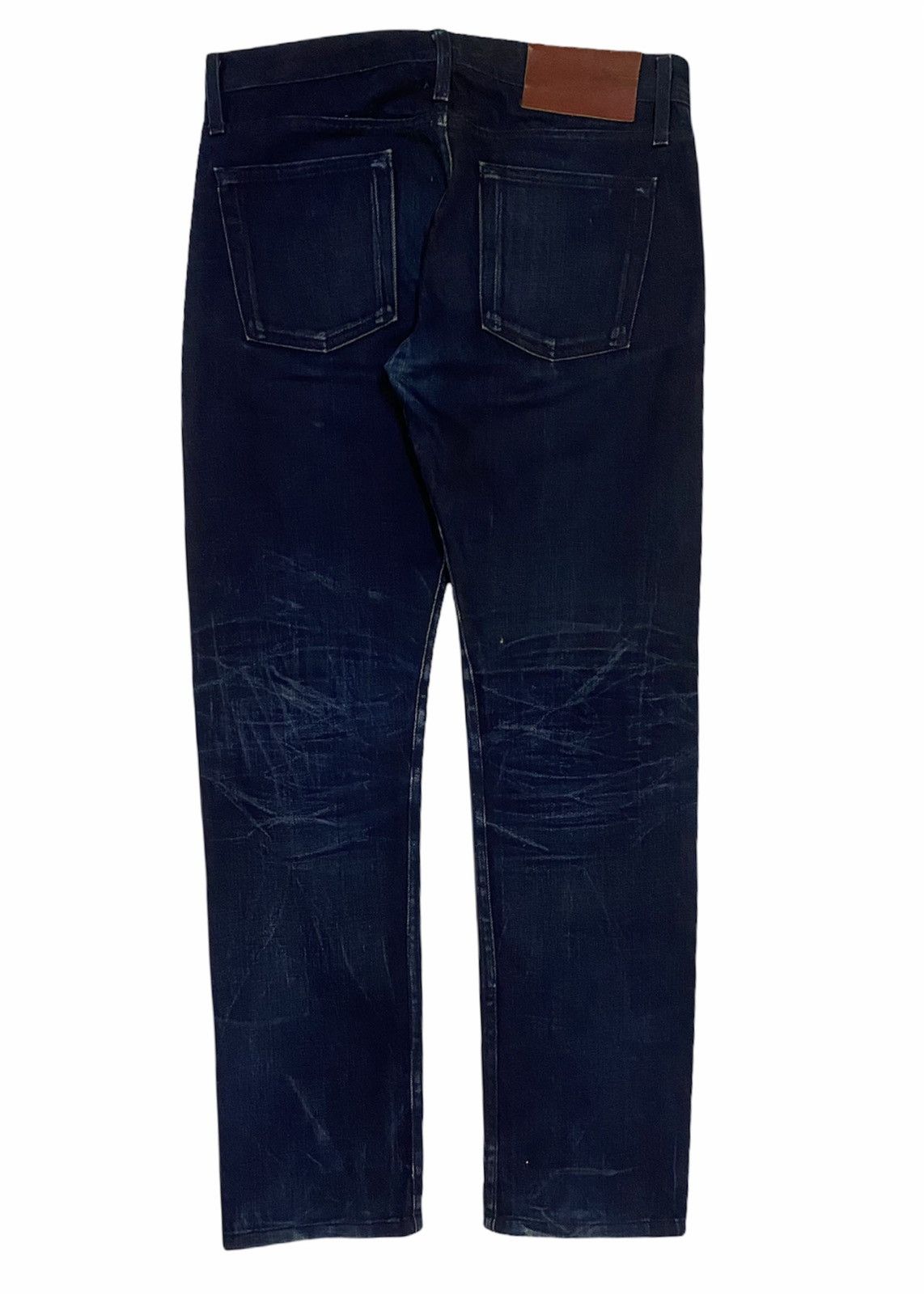 Naked & Famous Authentic🔥Naked & Famous*Weird Guy*Red Welt Selvedge Jeans Size US 33 - 3 Thumbnail