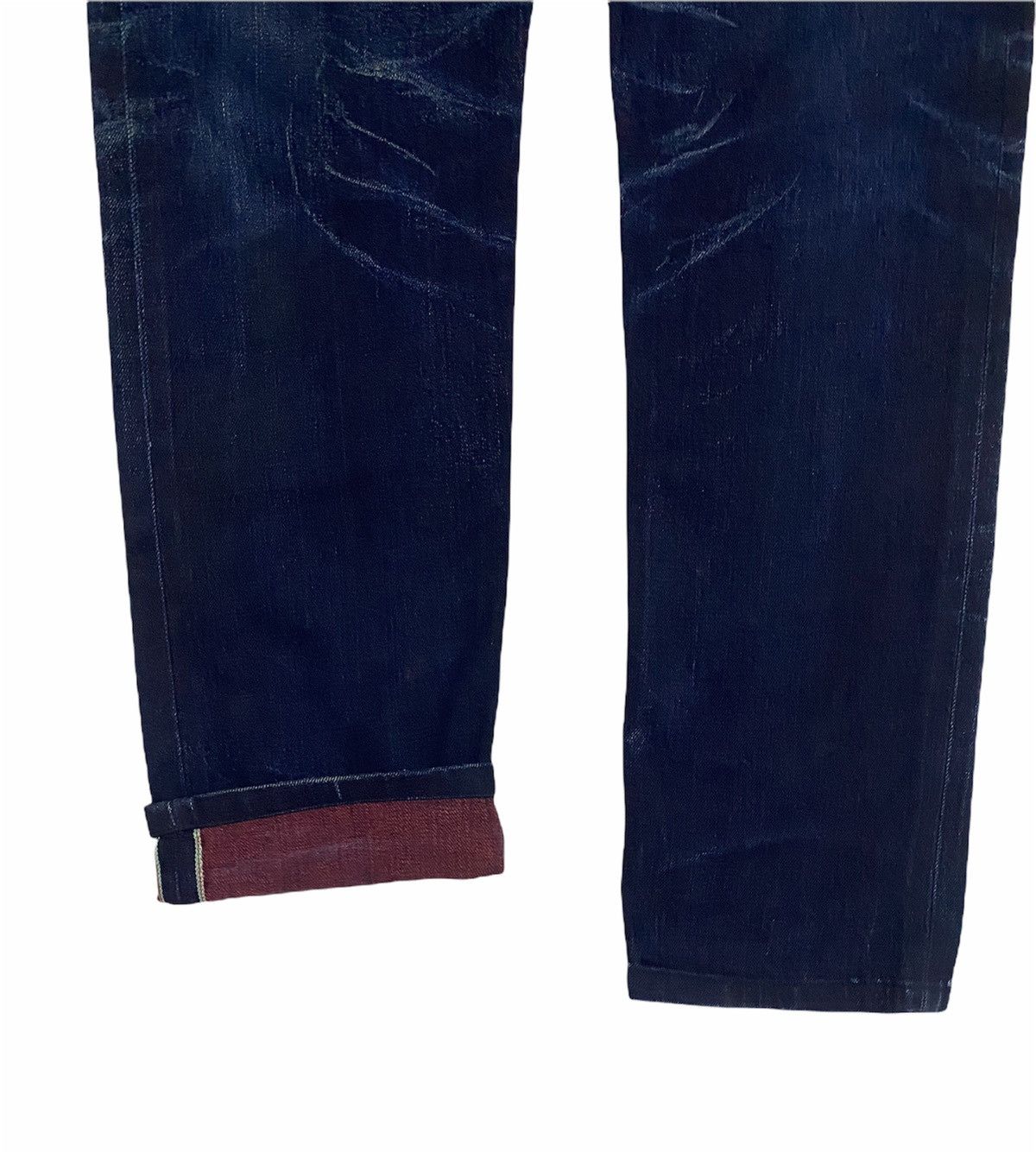 Naked & Famous Authentic🔥Naked & Famous*Weird Guy*Red Welt Selvedge Jeans Size US 33 - 9 Thumbnail