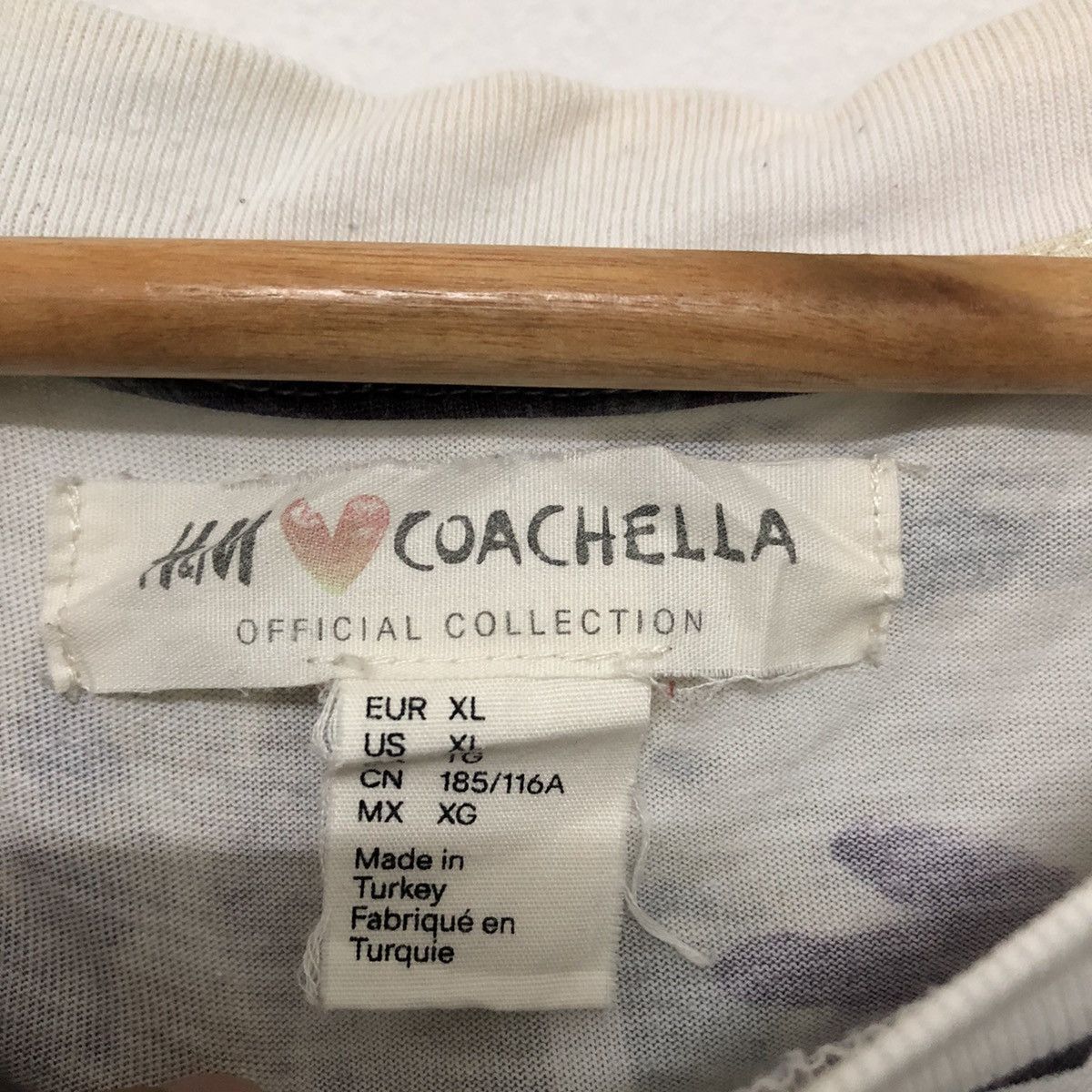 H&M x Coachella Surf Style T shirt