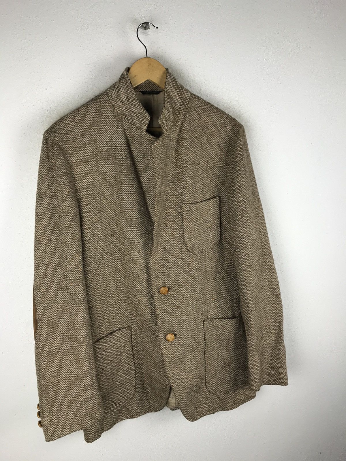 Levi's Vintage Levi’s Wildfire Sportswear Tweed Blazer 1980s Brown Size US M / EU 48-50 / 2 - 3 Thumbnail