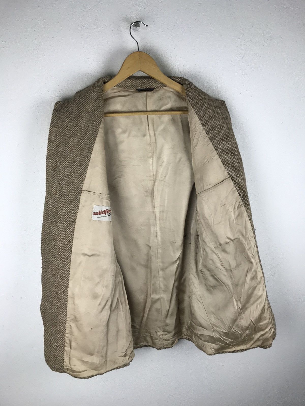 Levi's Vintage Levi’s Wildfire Sportswear Tweed Blazer 1980s Brown Size US M / EU 48-50 / 2 - 8 Thumbnail