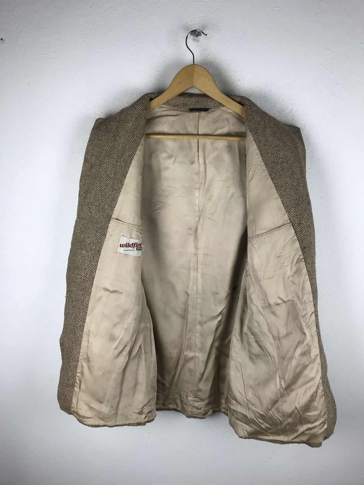 Levi's Vintage Levi’s Wildfire Sportswear Tweed Blazer 1980s Brown Size US M / EU 48-50 / 2 - 7 Thumbnail
