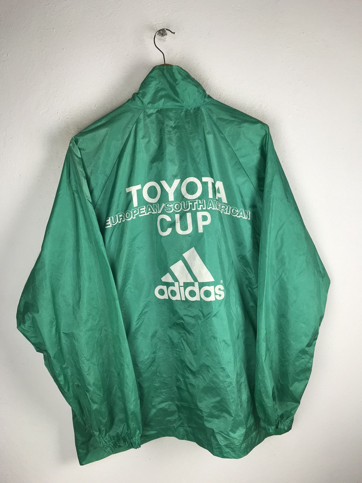 Vintage VINTAGE 90s ADIDAS TOYOTA CUP JACKET Size US L / EU 52-54 / 3 - 3 Thumbnail