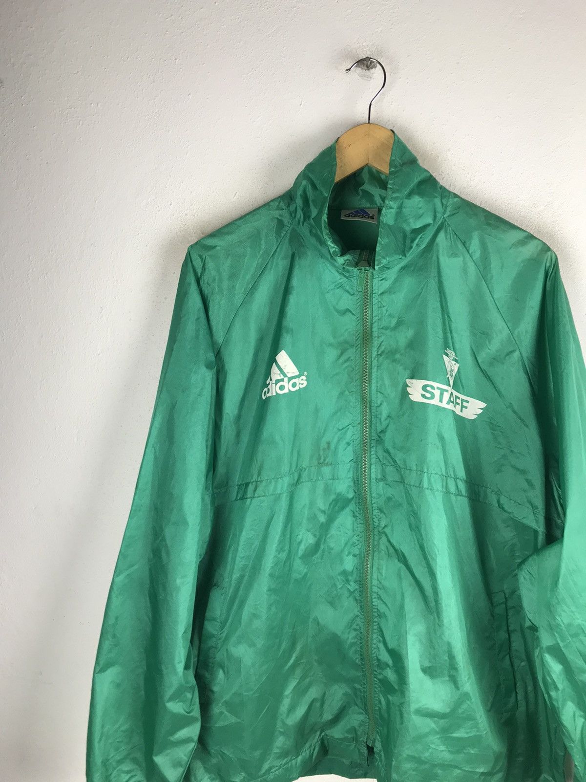 Vintage VINTAGE 90s ADIDAS TOYOTA CUP JACKET Size US L / EU 52-54 / 3 - 7 Thumbnail