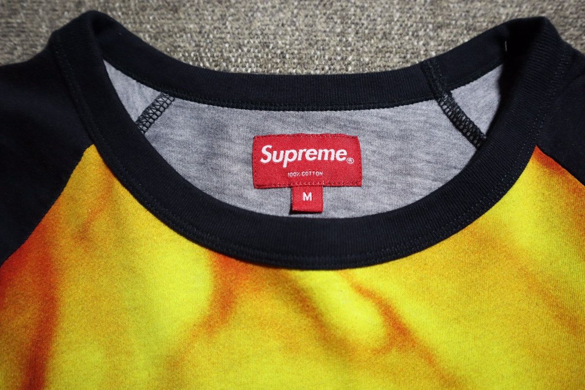 Supreme Ghost Rider raglan L/S top SS19 - Size Medium