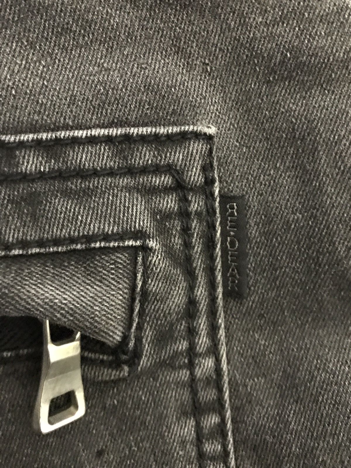 Designer BIKER JEANS SKINNY DESIGN Size US 32 / EU 48 - 6 Thumbnail