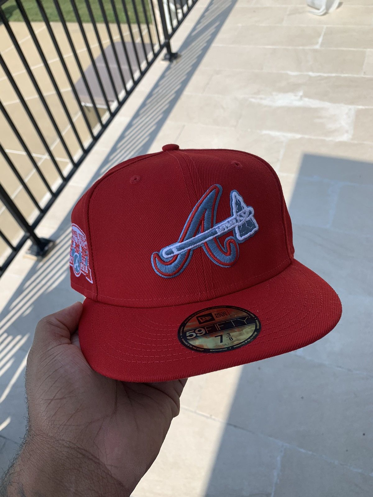 New Era Atlanta Braves 2016 Turner Field Final Season Patch Fitted Size ONE SIZE - 1 Thumbnail