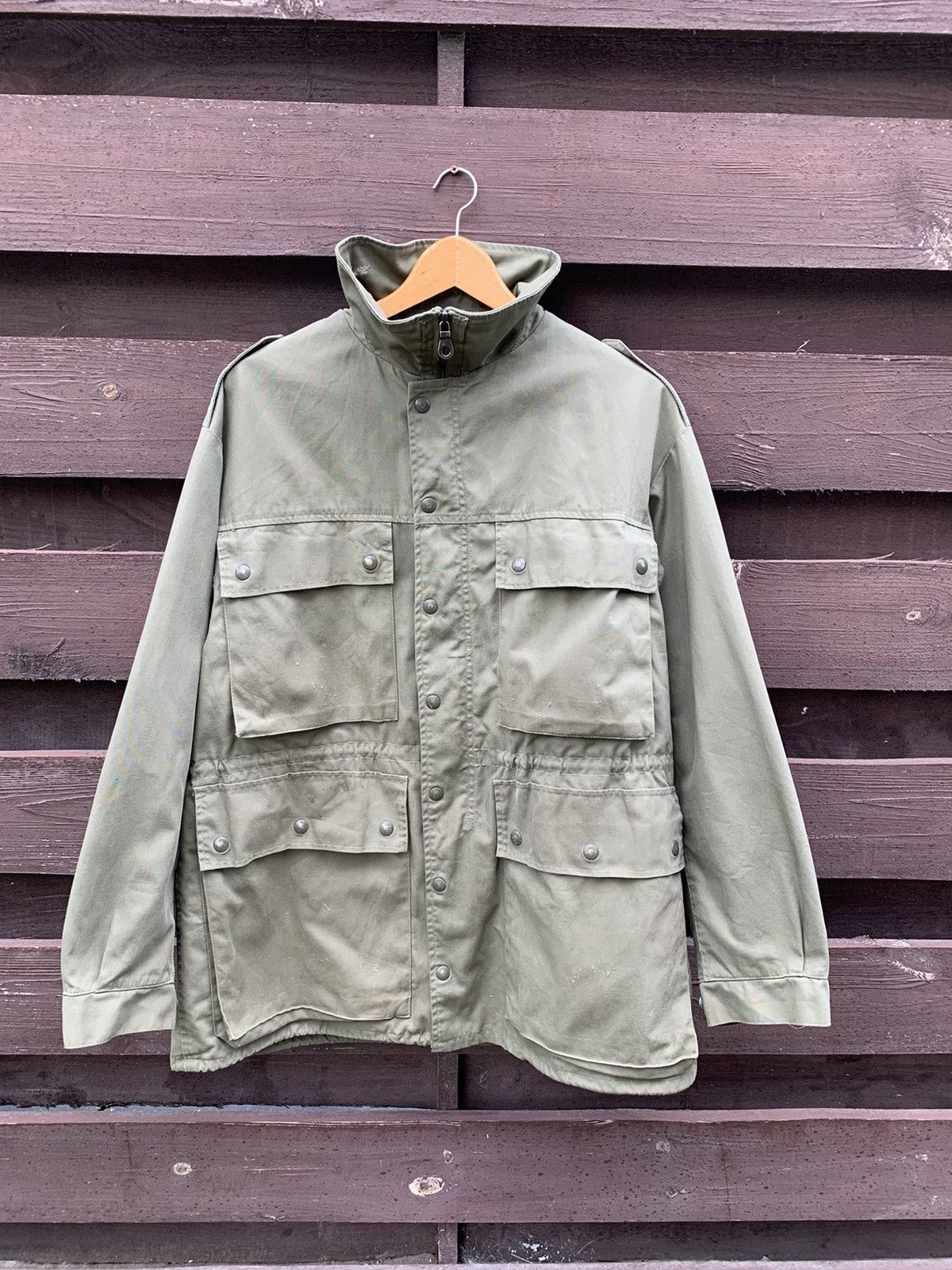Japanese Brand Vintage Swiss Military Jacket Size US L / EU 52-54 / 3 - 1 Thumbnail