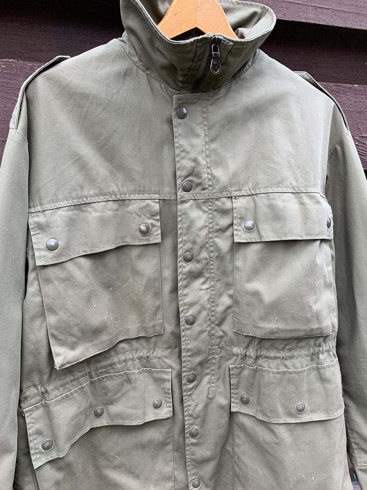 Japanese Brand Vintage Swiss Military Jacket Size US L / EU 52-54 / 3 - 2 Thumbnail